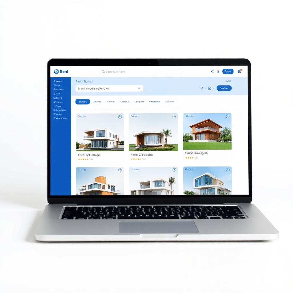 Demonstração do site imobiliário AcheiLar para publicar imóveis